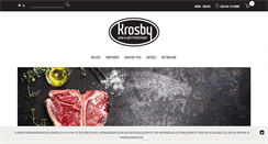 Desktop Screenshot of krosbykjott.no
